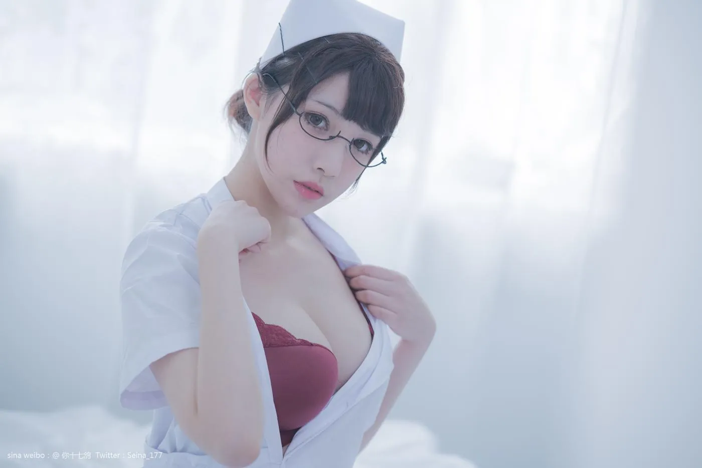 你十七鸽 – NO.03 白色护士-白色护士成片 [51P]插图9
